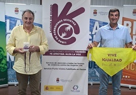 Presentación de la campaña contra agresiones sexistas para las Fiestas Patronales de Laguna de Duero.