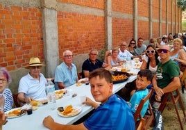 Paella popular en Castrillo de Don Juan.