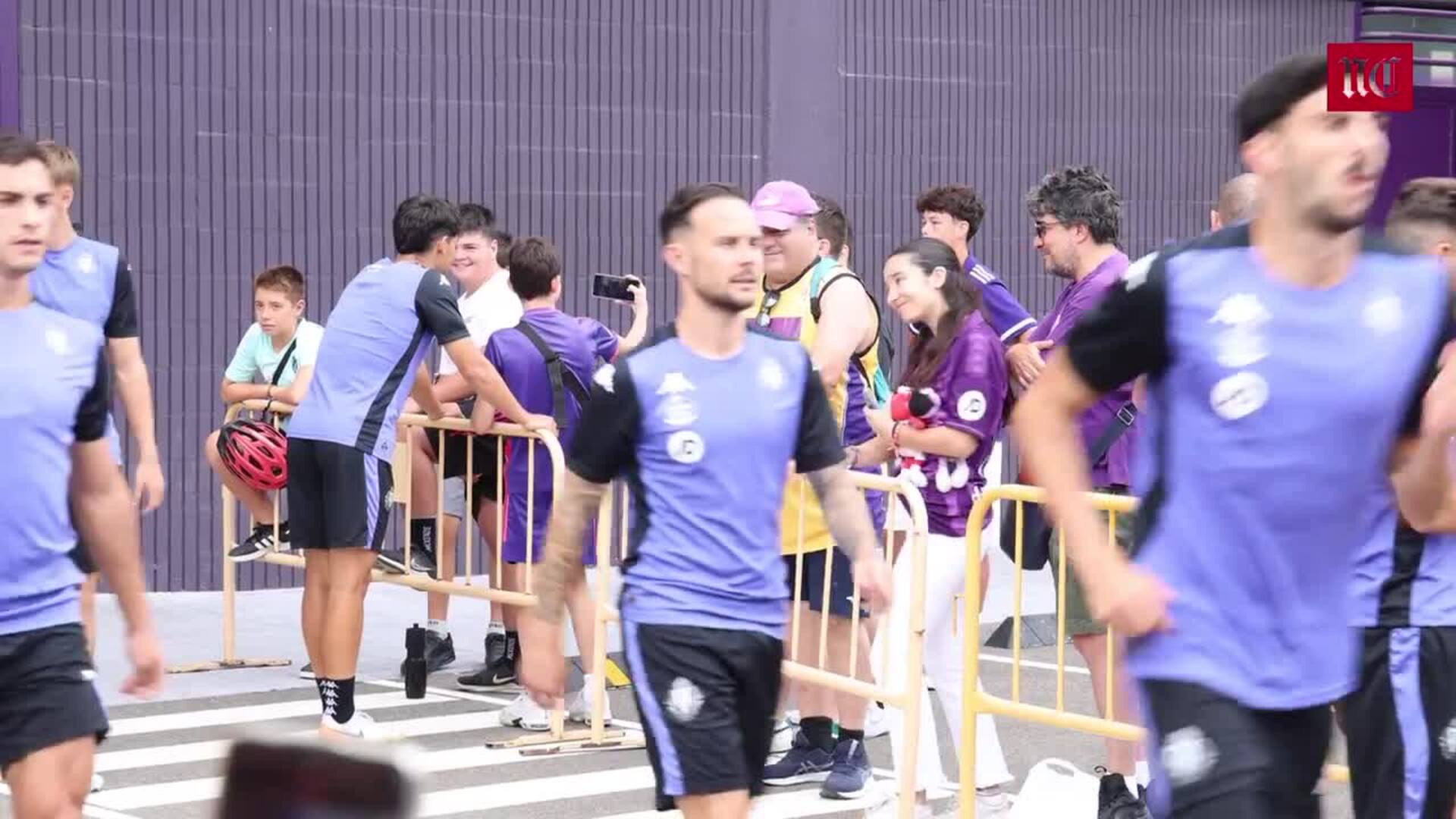 La afición del Pucela demanda más fichajes