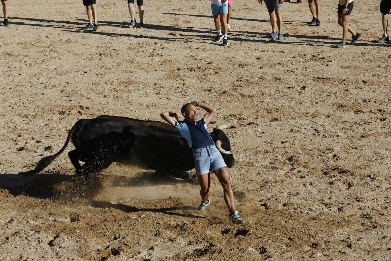 Entretenimiento y espectáculo para inaugurar la fiesta de Peñafiel