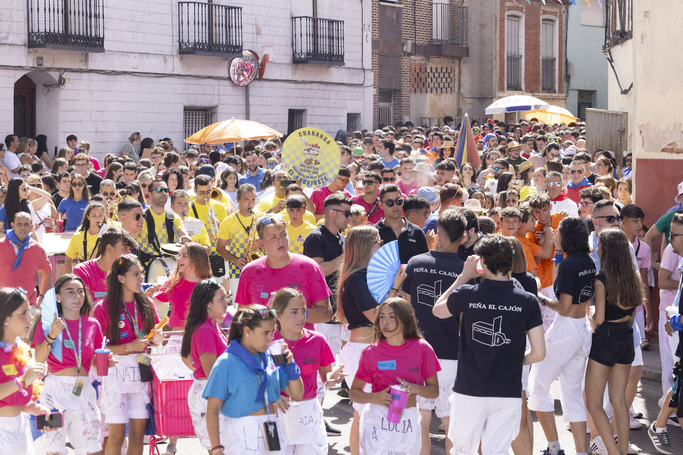 Búscate en las fotos del pregón y el chupinazo de las fiestas de Tudela de Duero