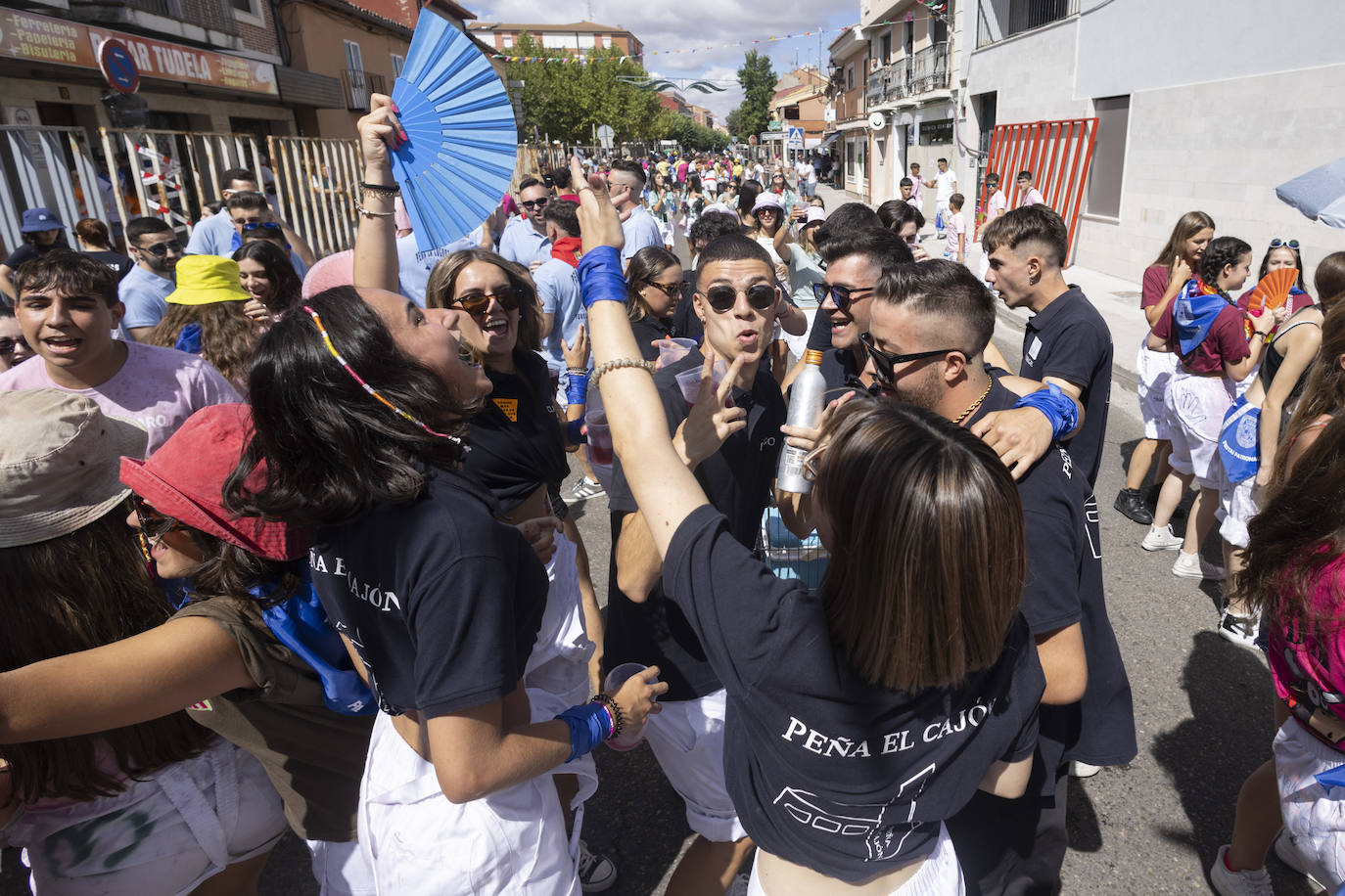 Búscate en las fotos del pregón y el chupinazo de las fiestas de Tudela de Duero