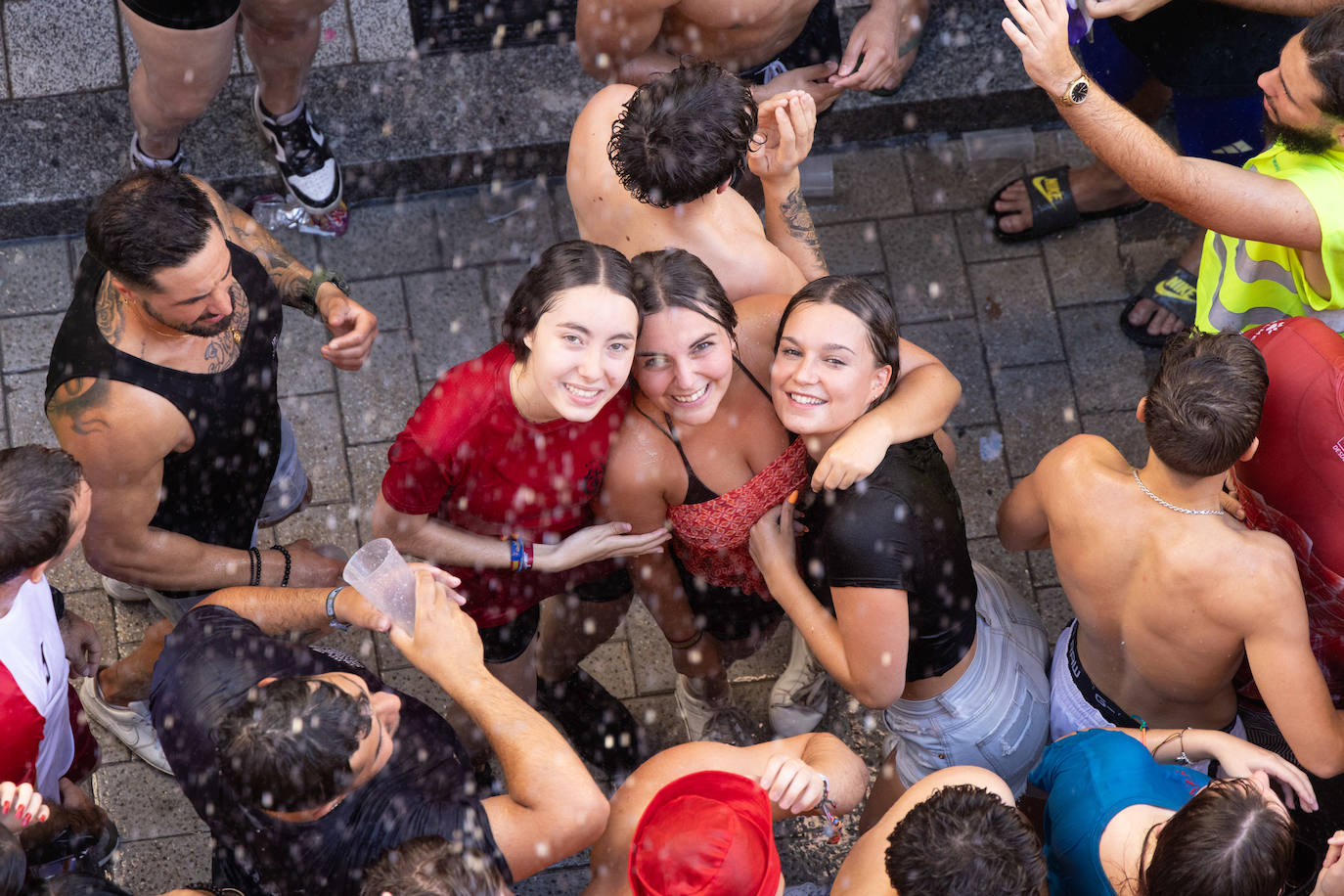 Todas las imágenes del multitudinario primer chúndara en las fiestas de Peñafiel 2024