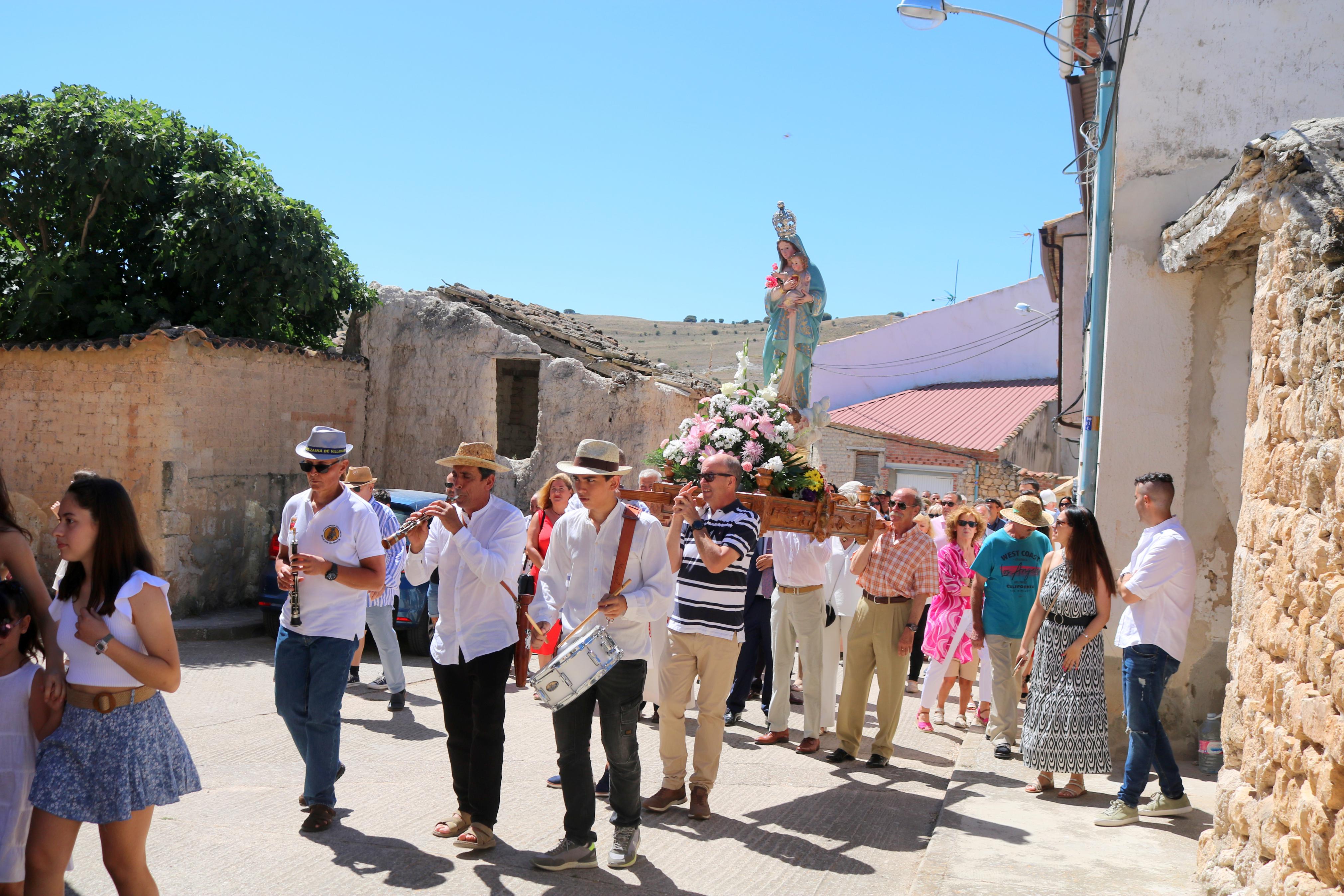 Fiestas de la Virgen de Mediavilla en Villaconancio