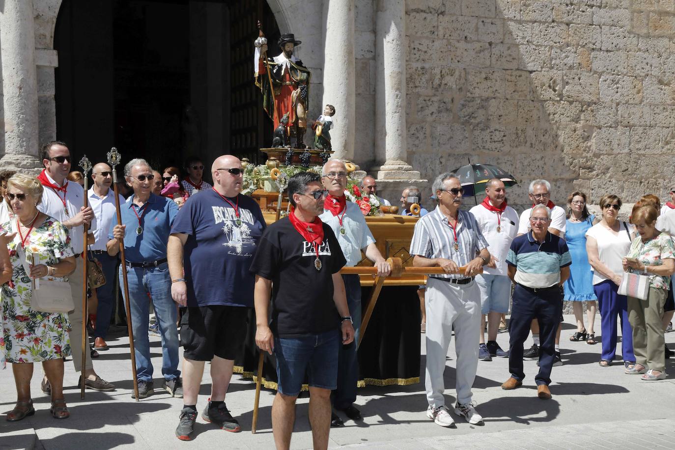 Así ha sido la procesión de San Roque en Peñafiel