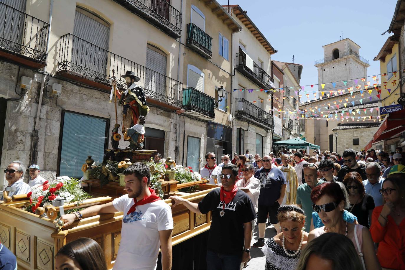 Así ha sido la procesión de San Roque en Peñafiel