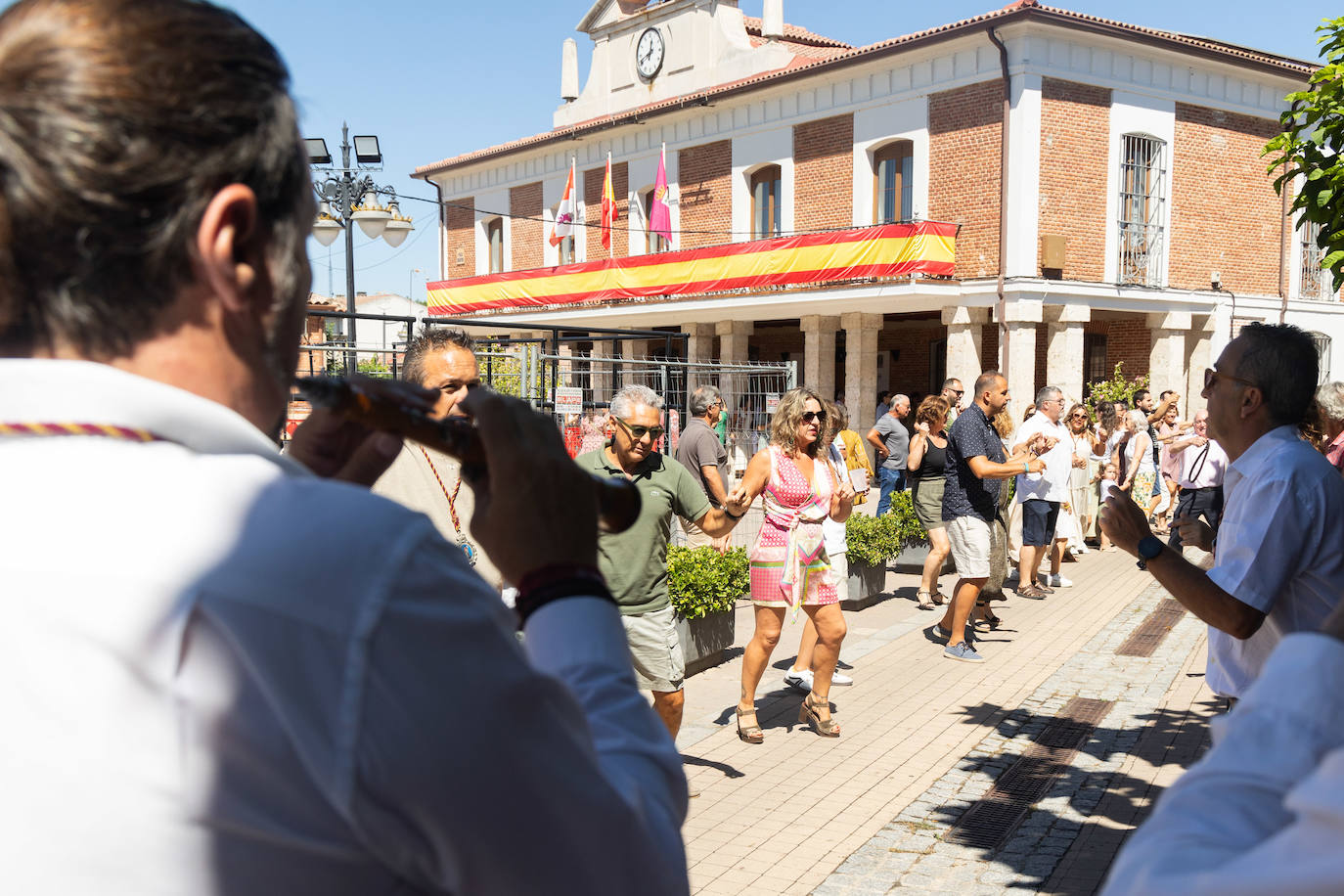 La procesión de Viana de Cega en imágenes