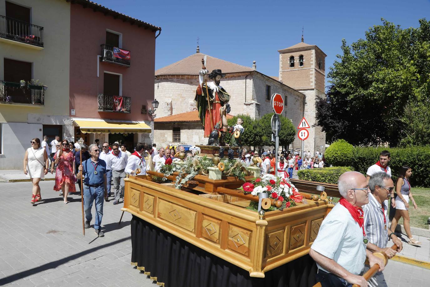 Así ha sido la procesión de San Roque en Peñafiel