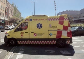 Ambulancia del Servicio de Emergencias 112.