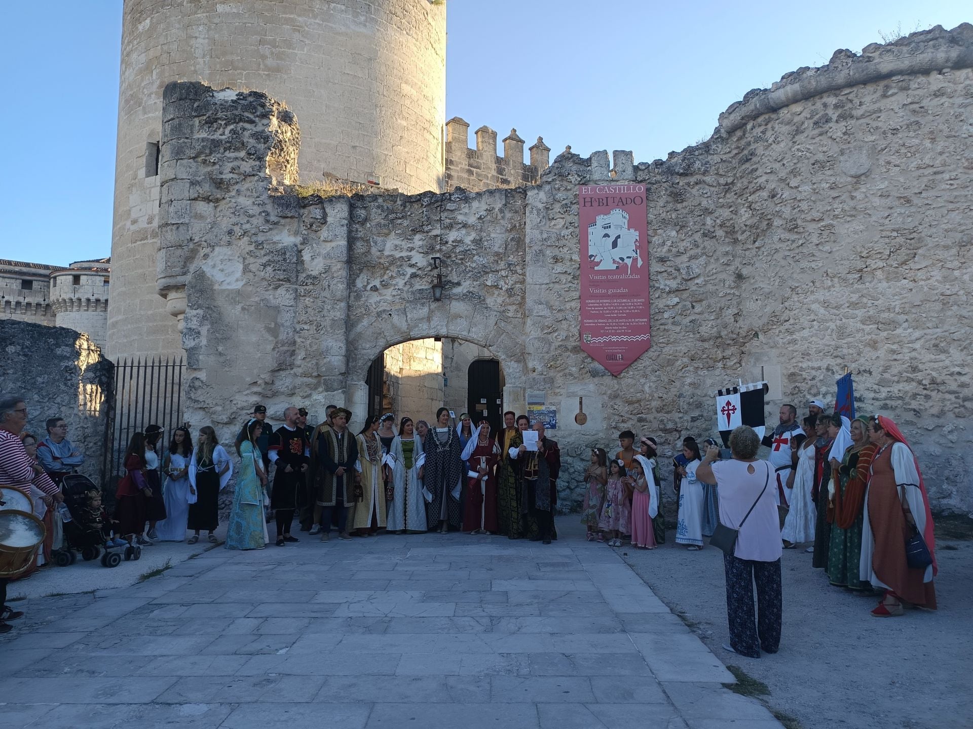 Fotos de la inauguración de la feria Cuéllar Mudéjar