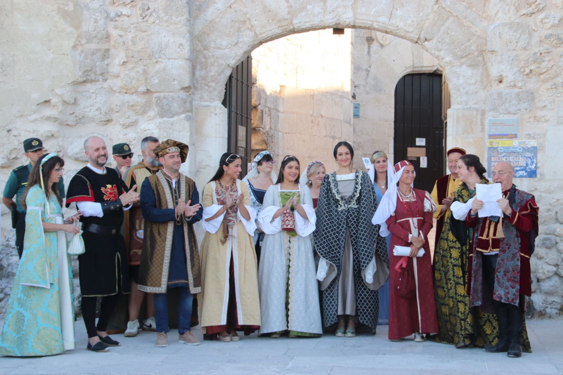 Fotos de la inauguración de la feria Cuéllar Mudéjar