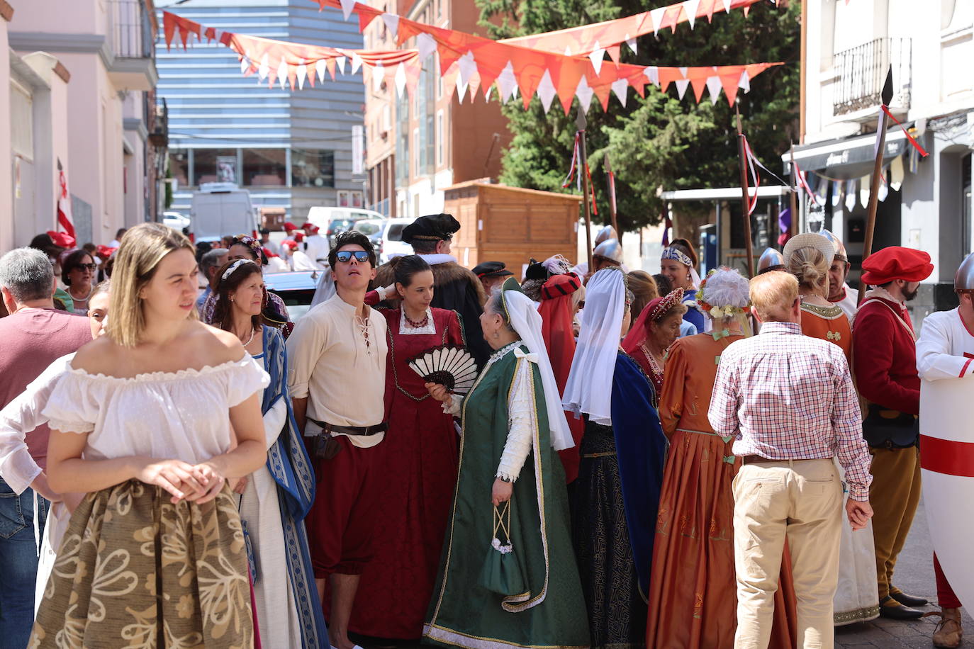 Imágenes de la recreación renacentista de Medina del Campo