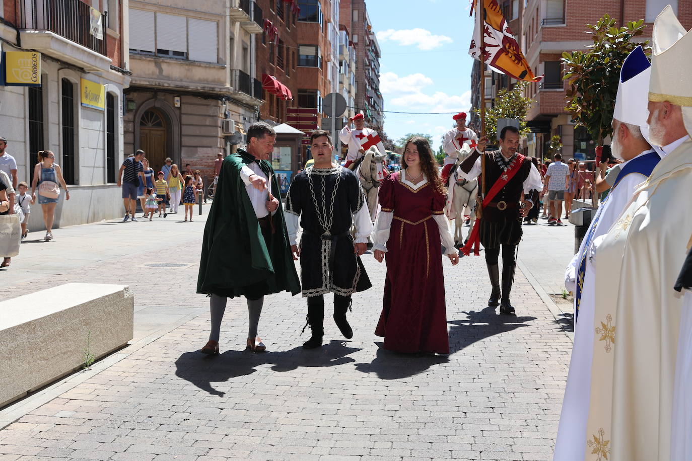 Imágenes de la recreación renacentista de Medina del Campo