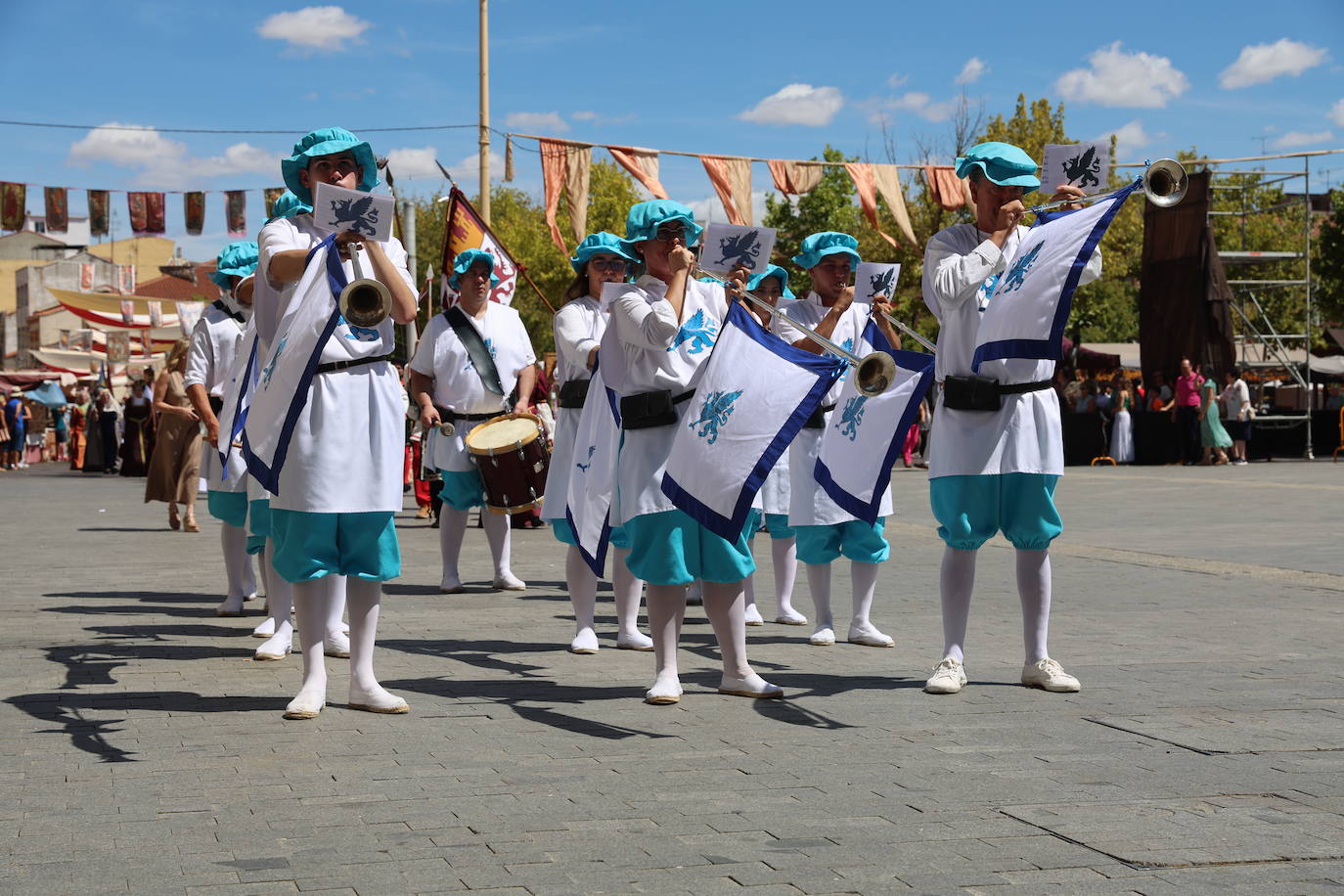 Imágenes de la recreación renacentista de Medina del Campo