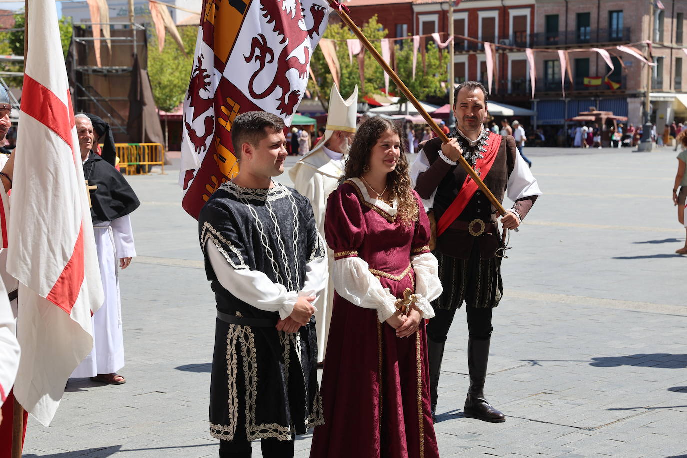 Imágenes de la recreación renacentista de Medina del Campo