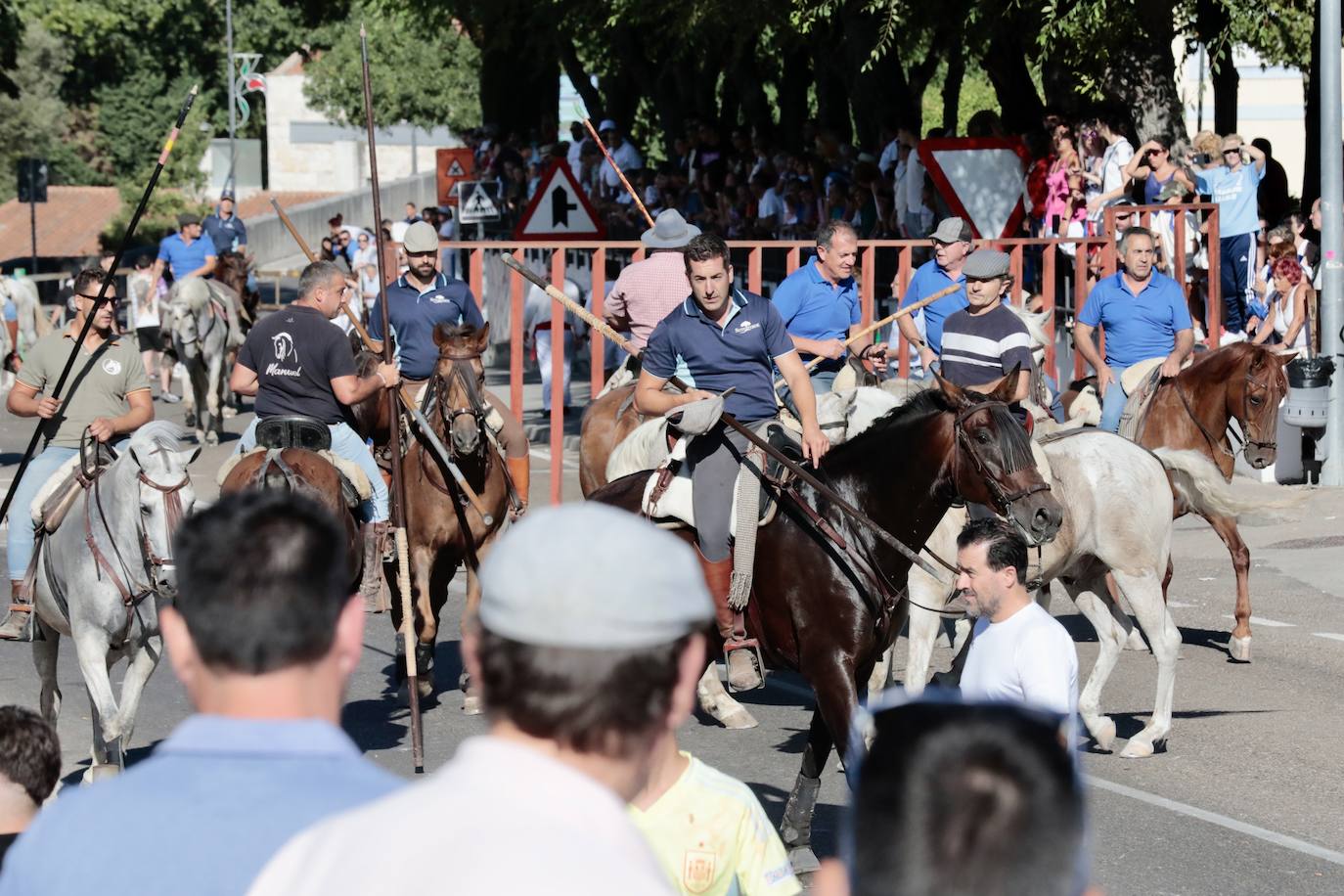 Encierro campero en Tudela de Duero