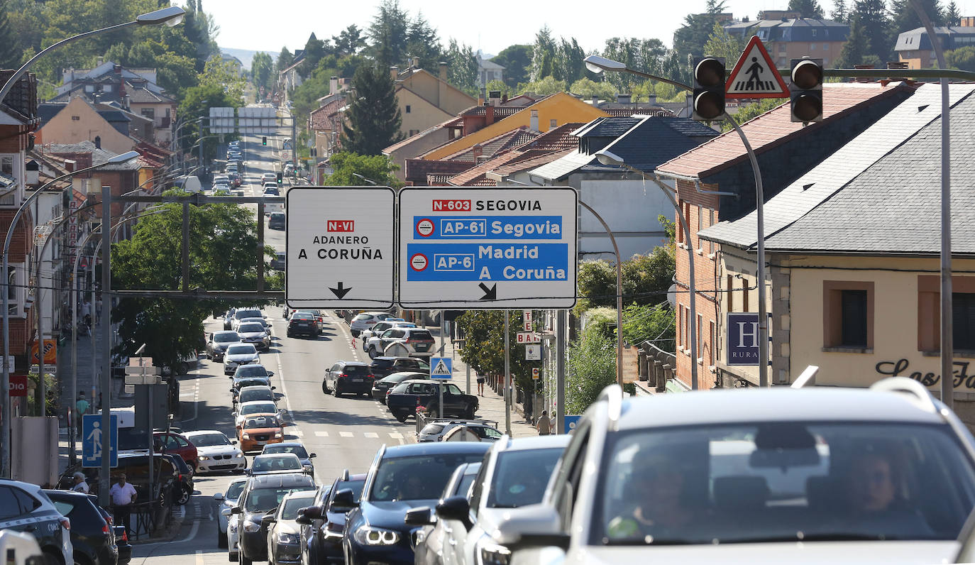 Fotos de la protesta en la travesía de San Rafael
