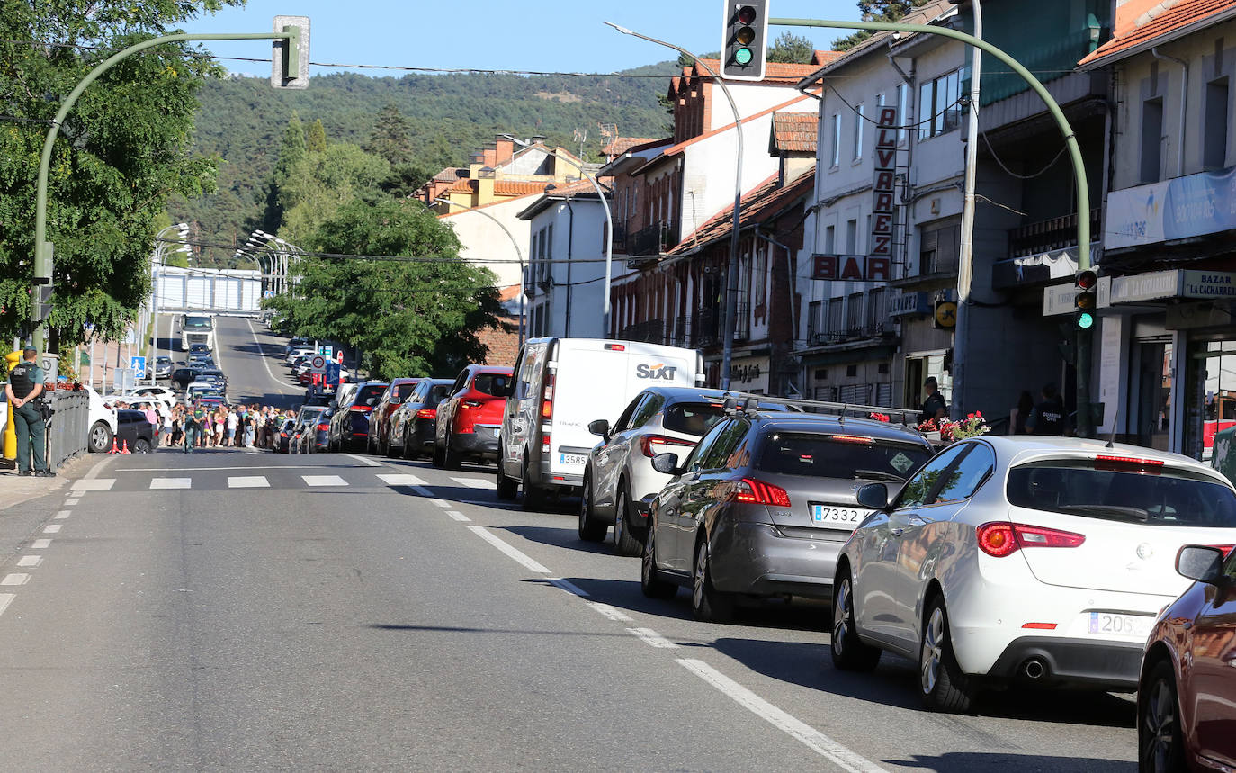 Fotos de la protesta en la travesía de San Rafael