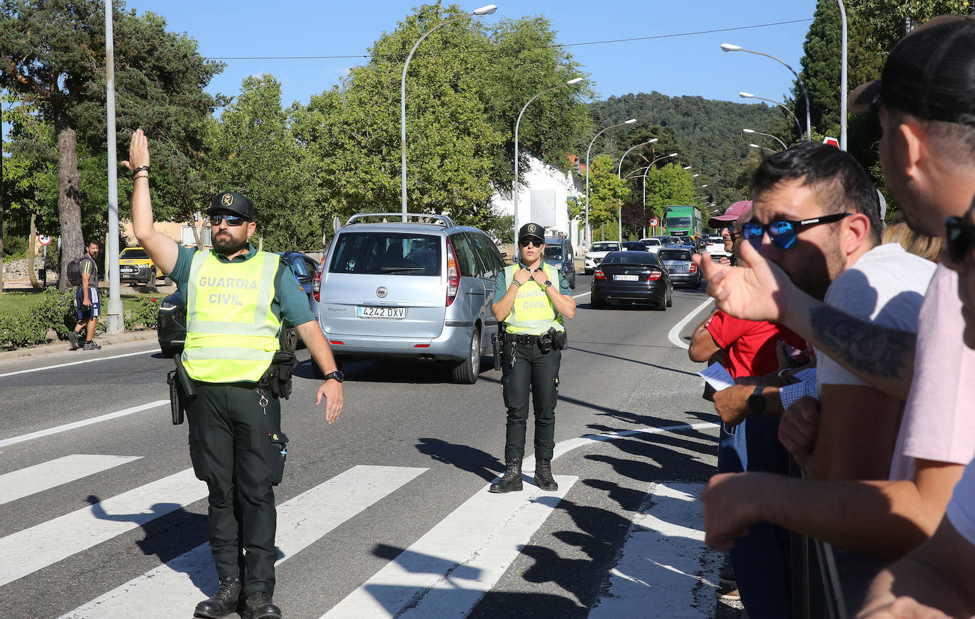 Fotos de la protesta en la travesía de San Rafael