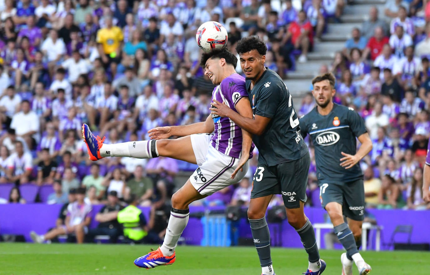 La victoria del Real Valladolid en su regreso a Primera, en imágenes