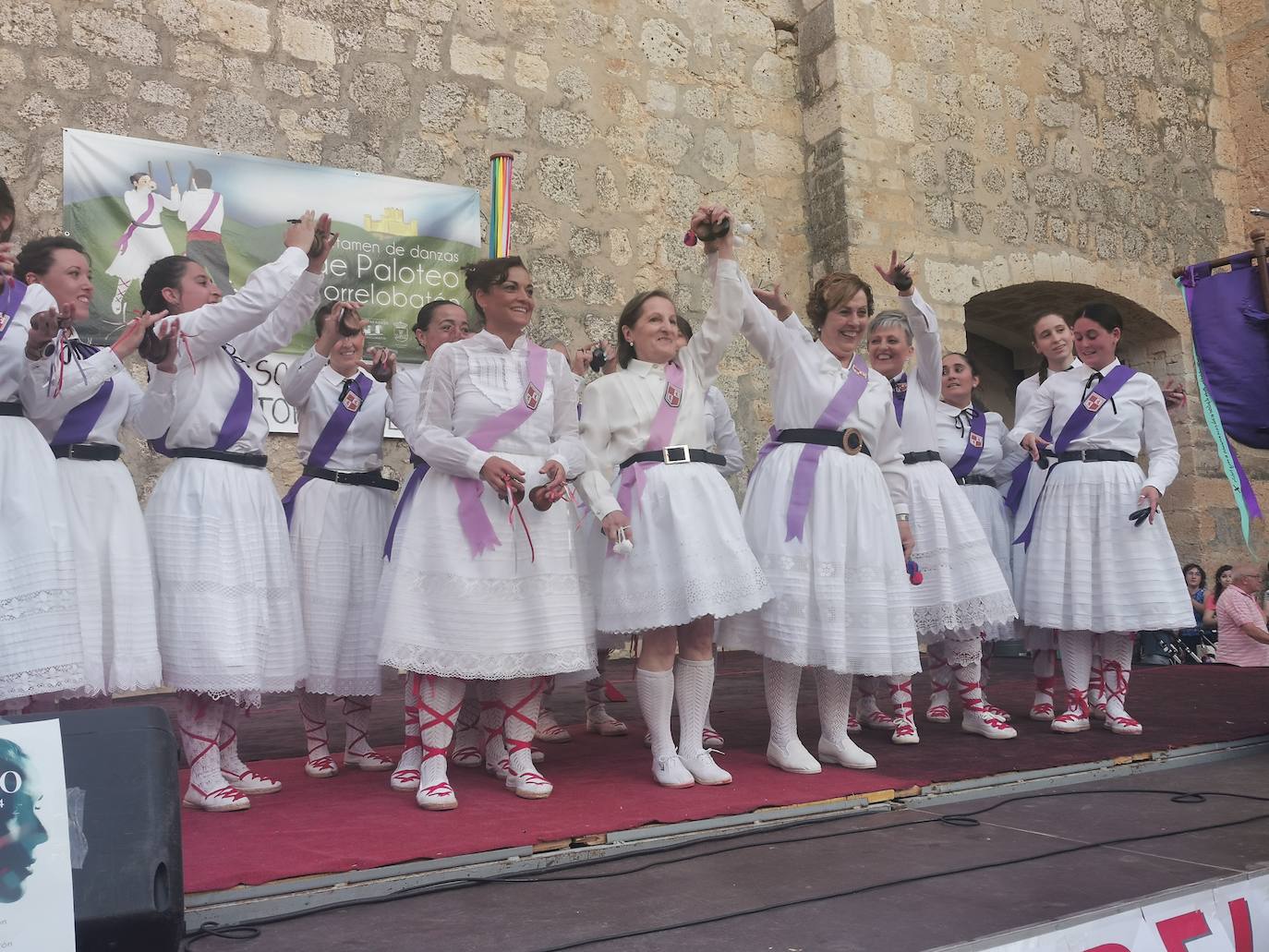 Torrelobatón exhibe su mejor paloteo