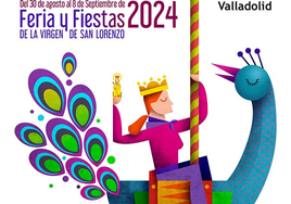 Cartel de las Fiestas de la Virgen de San Lorenzo 2024.