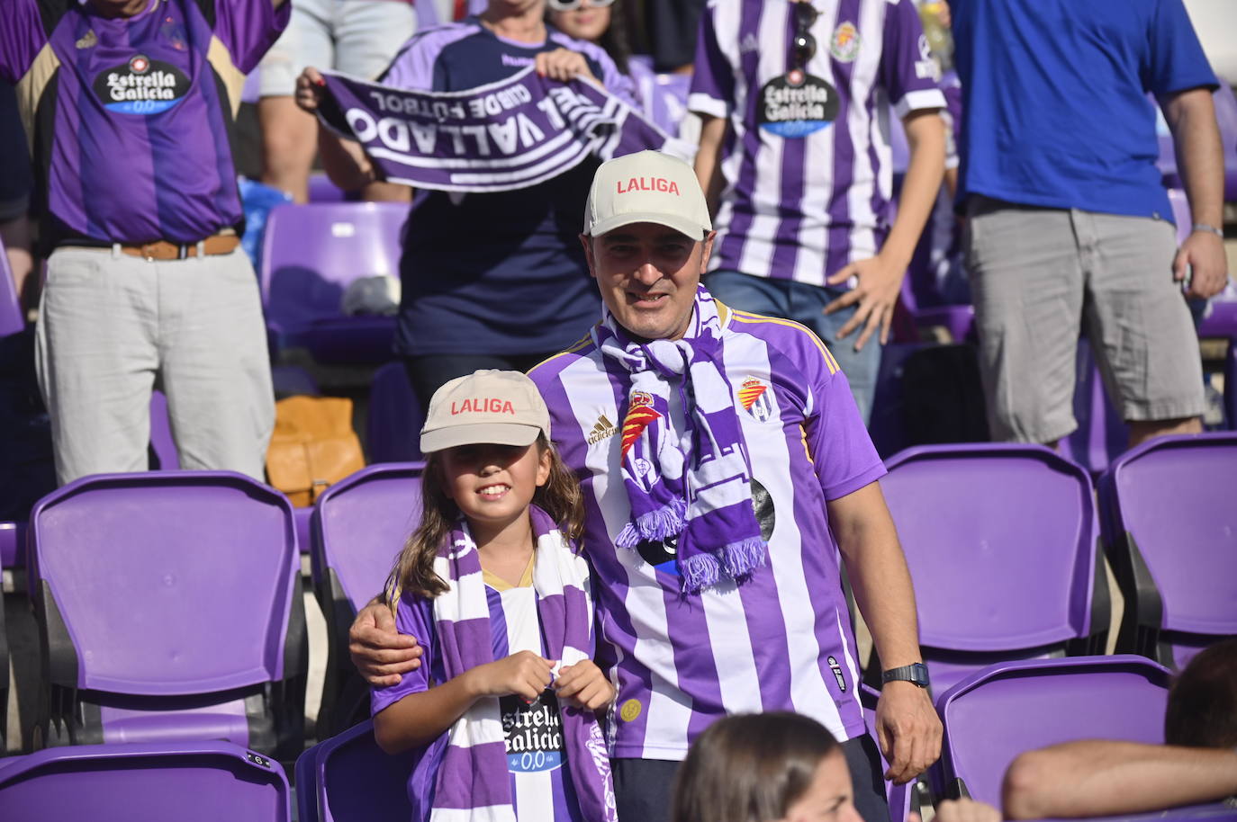 Búscate en la grada del estadio José Zorrilla