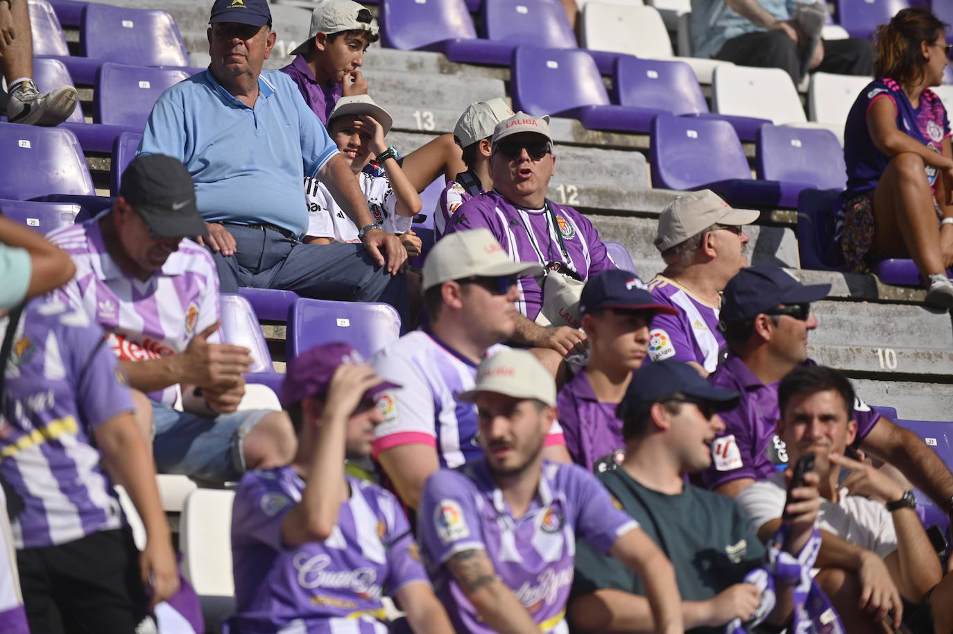 Búscate en la grada del estadio José Zorrilla