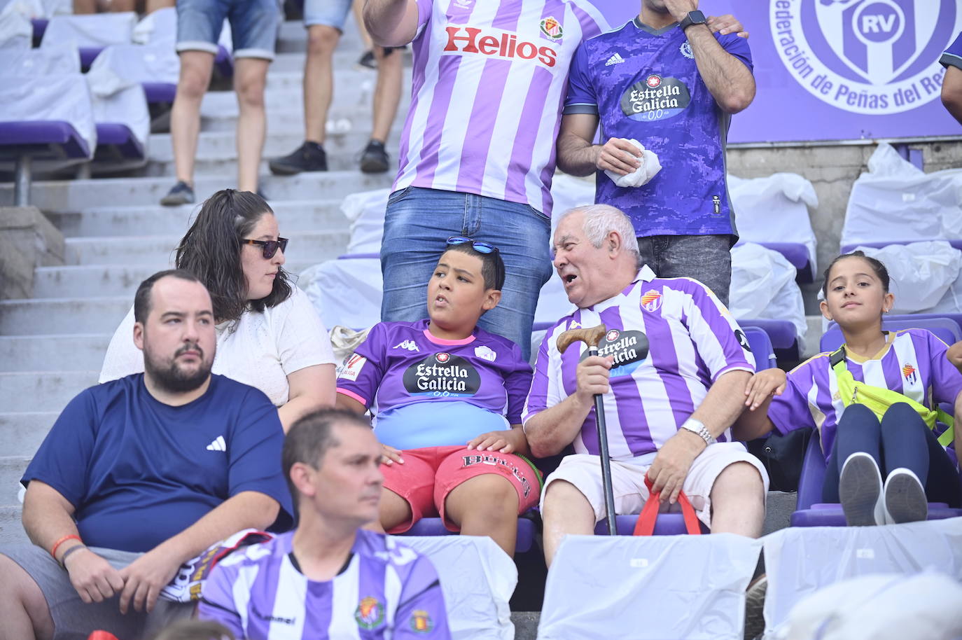 Búscate en la grada del estadio José Zorrilla