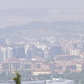 El humo de los incendios de Canadá y León ensucia el cielo de Valladolid