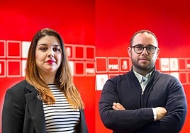 Aída Escudero y Juan Bada, concejales de Medina del Campo