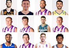 Plantilla 2024-25 del UEMC Real Valladolid Baloncesto.