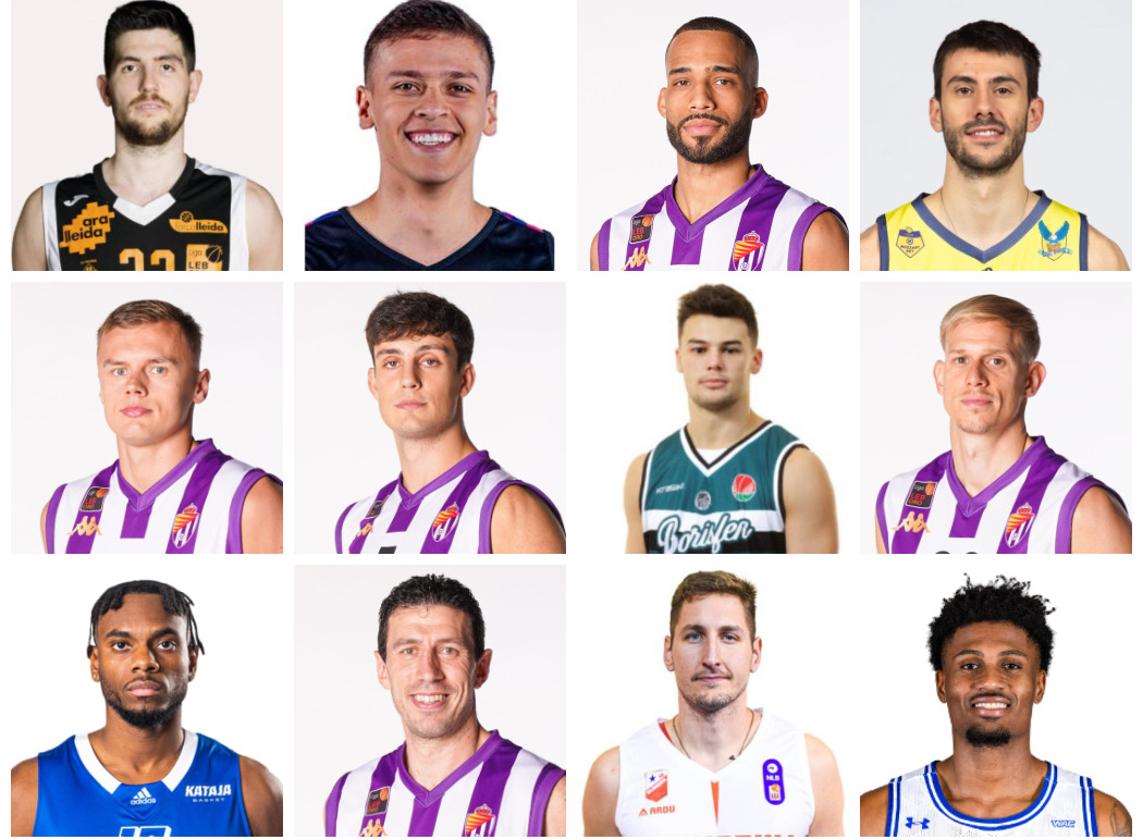 Plantilla 2024-25 del UEMC Real Valladolid Baloncesto.