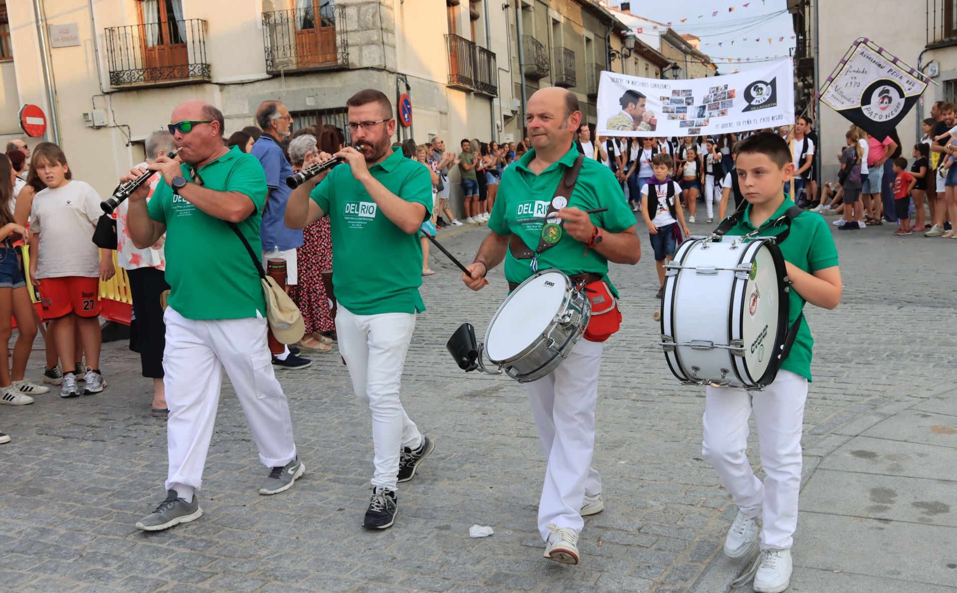 Fotografías del comienzo de las fiestas en Villacastín