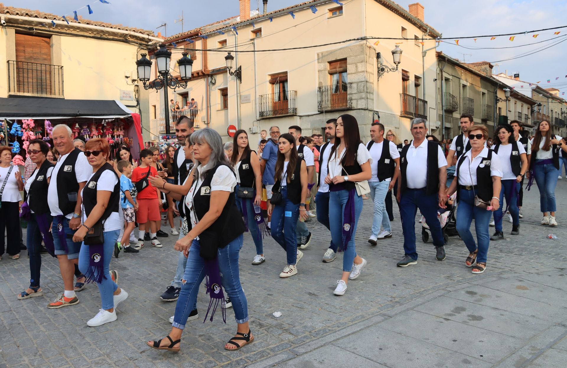 Fotografías del comienzo de las fiestas en Villacastín