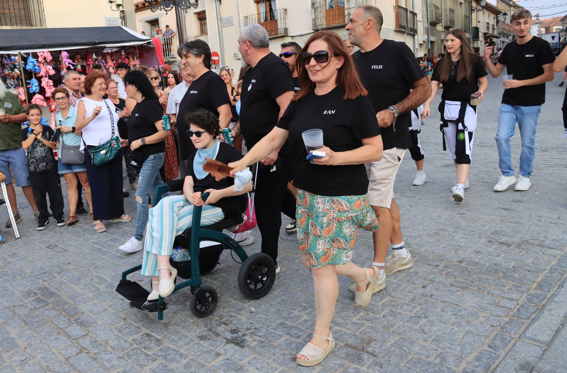 Fotografías del comienzo de las fiestas en Villacastín