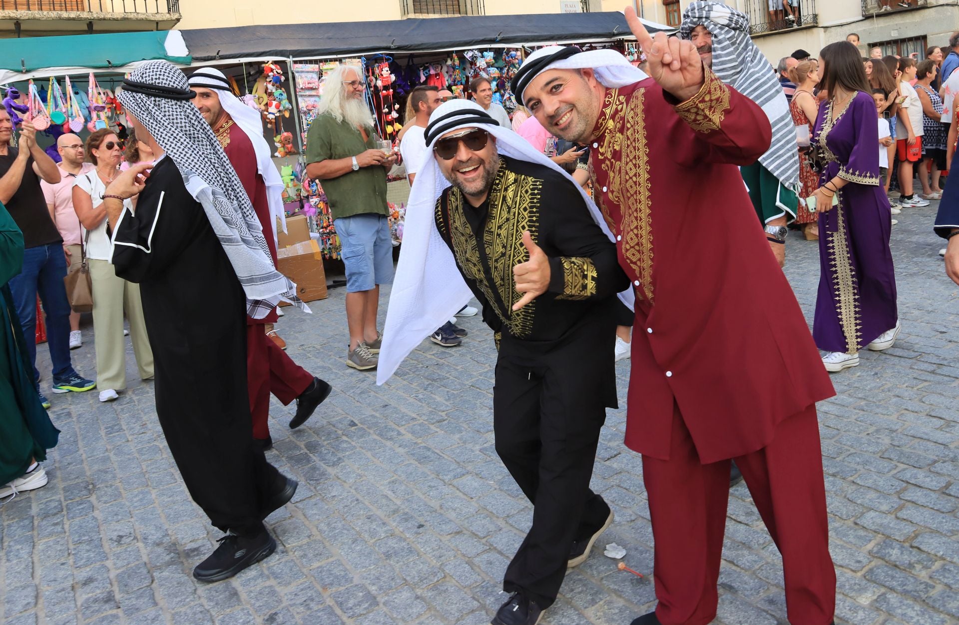 Fotografías del comienzo de las fiestas en Villacastín