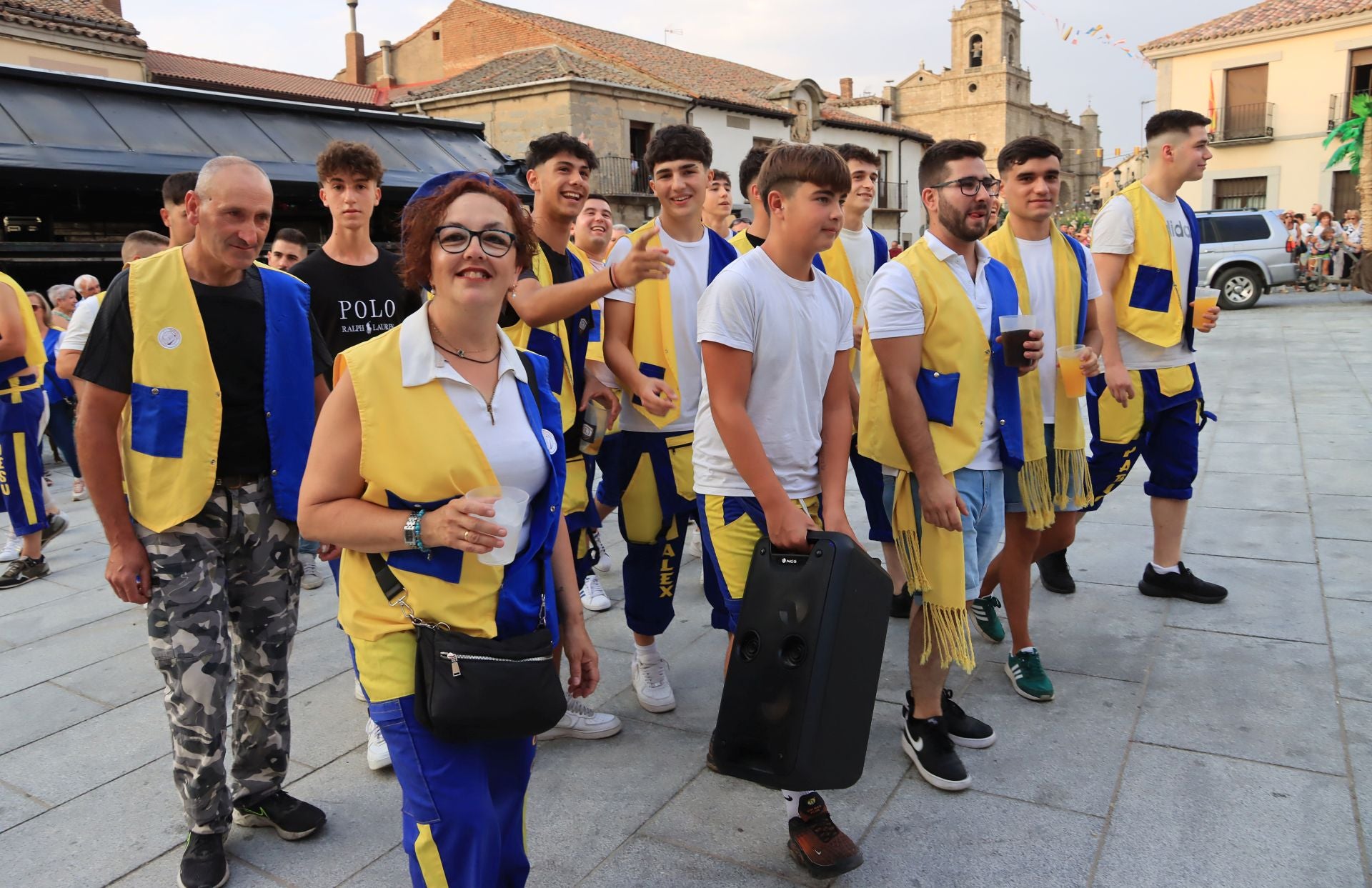 Fotografías del comienzo de las fiestas en Villacastín