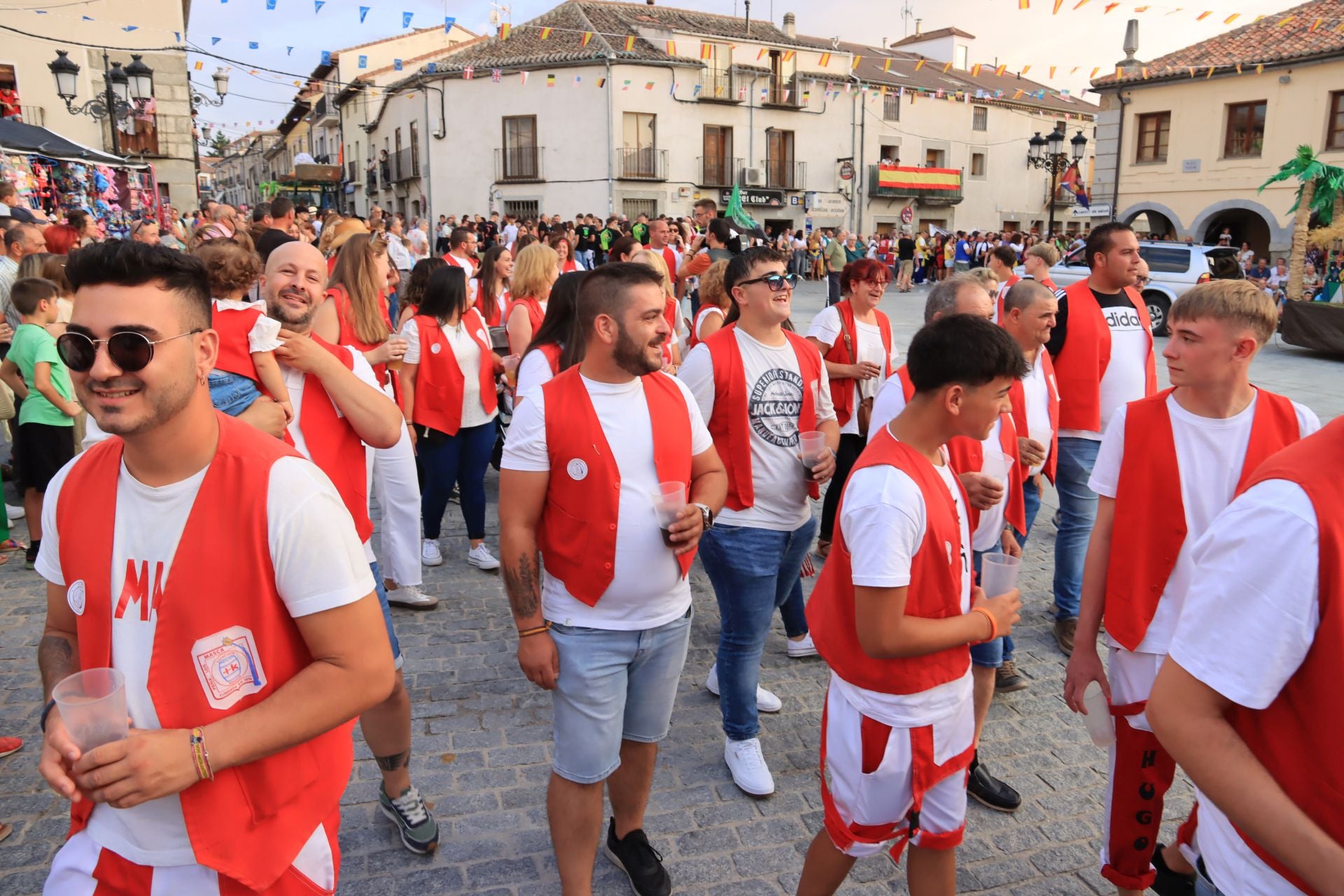 Fotografías del comienzo de las fiestas en Villacastín