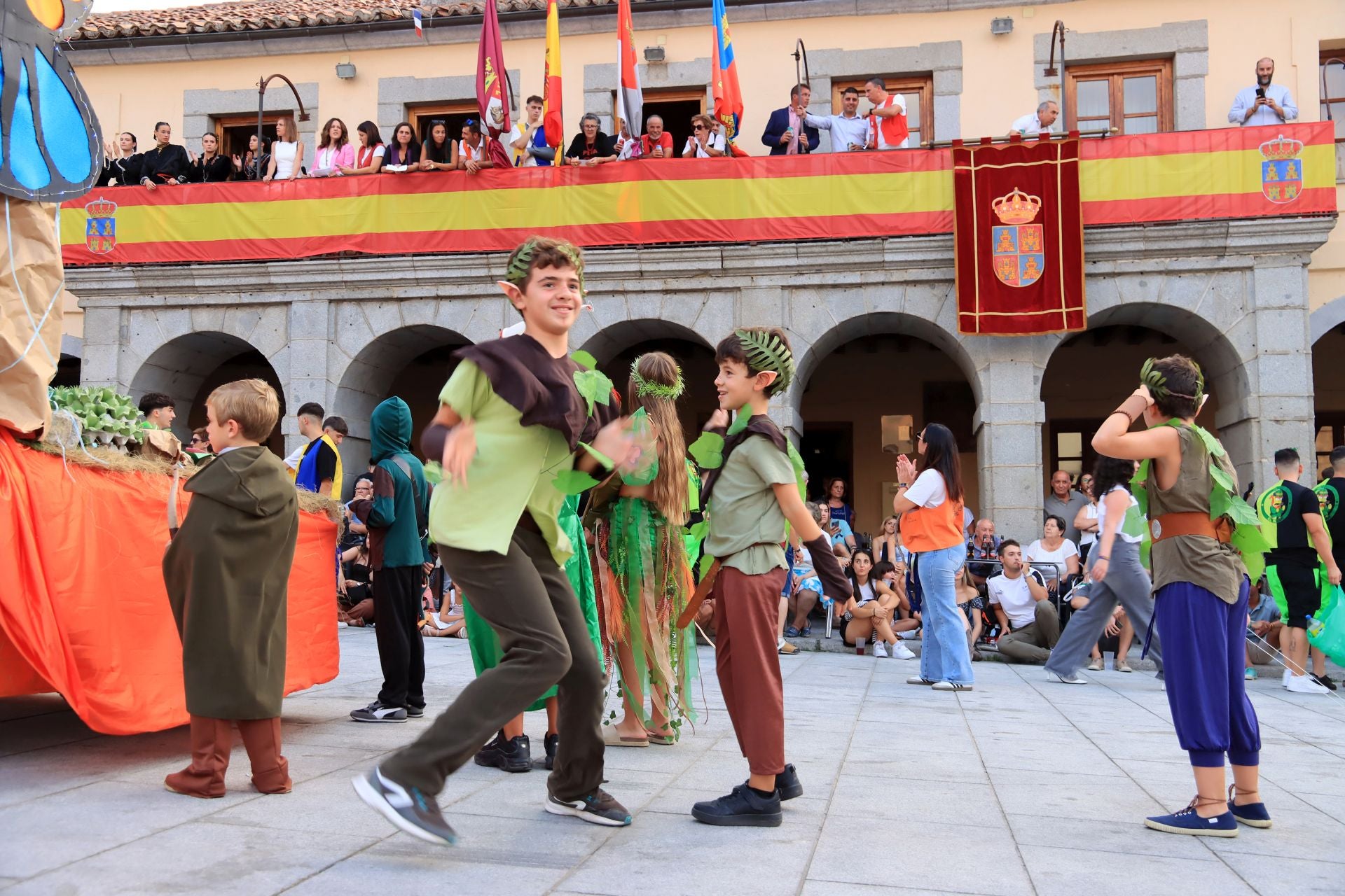 Fotografías del comienzo de las fiestas en Villacastín