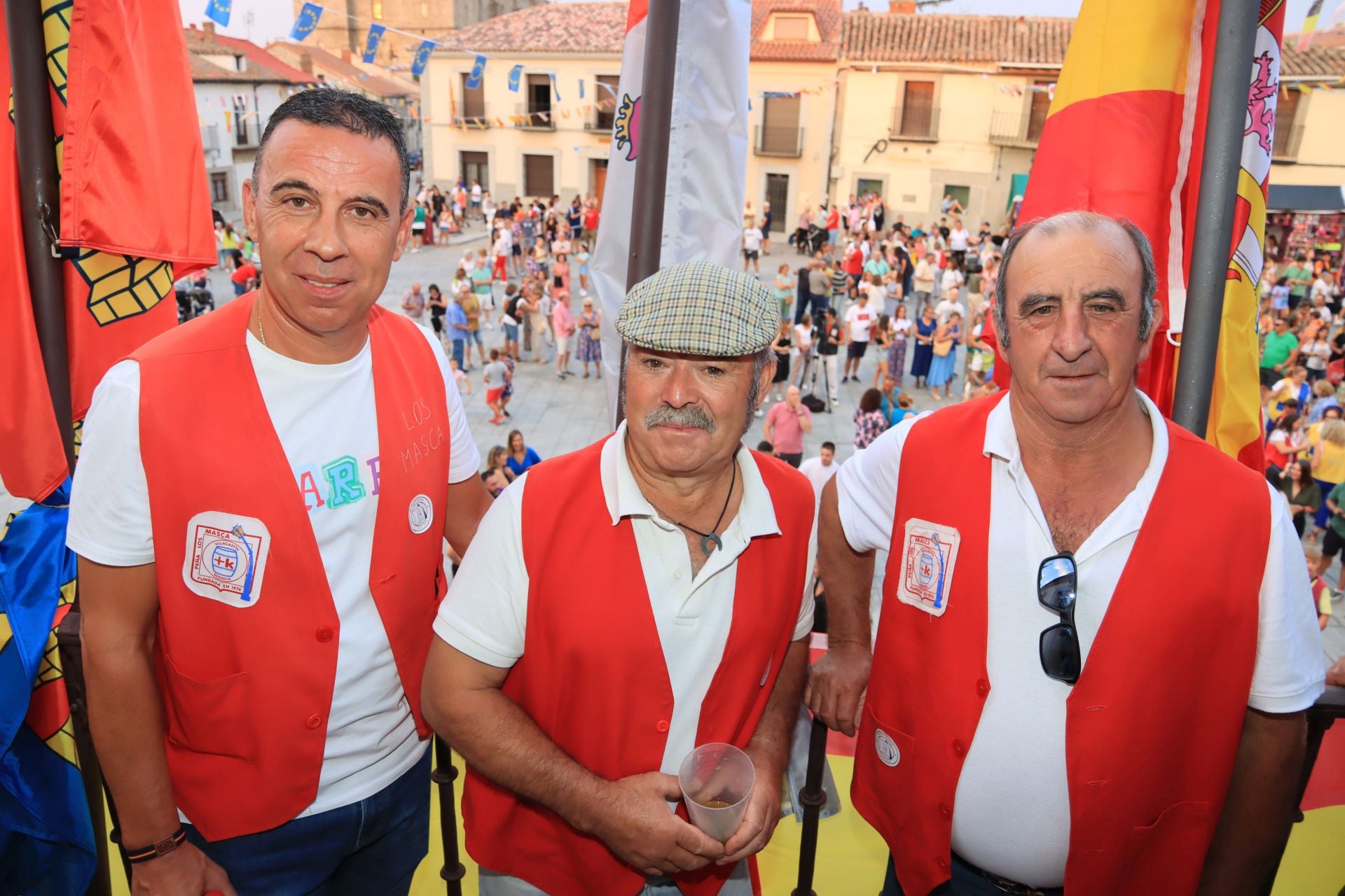 Fotografías del comienzo de las fiestas en Villacastín