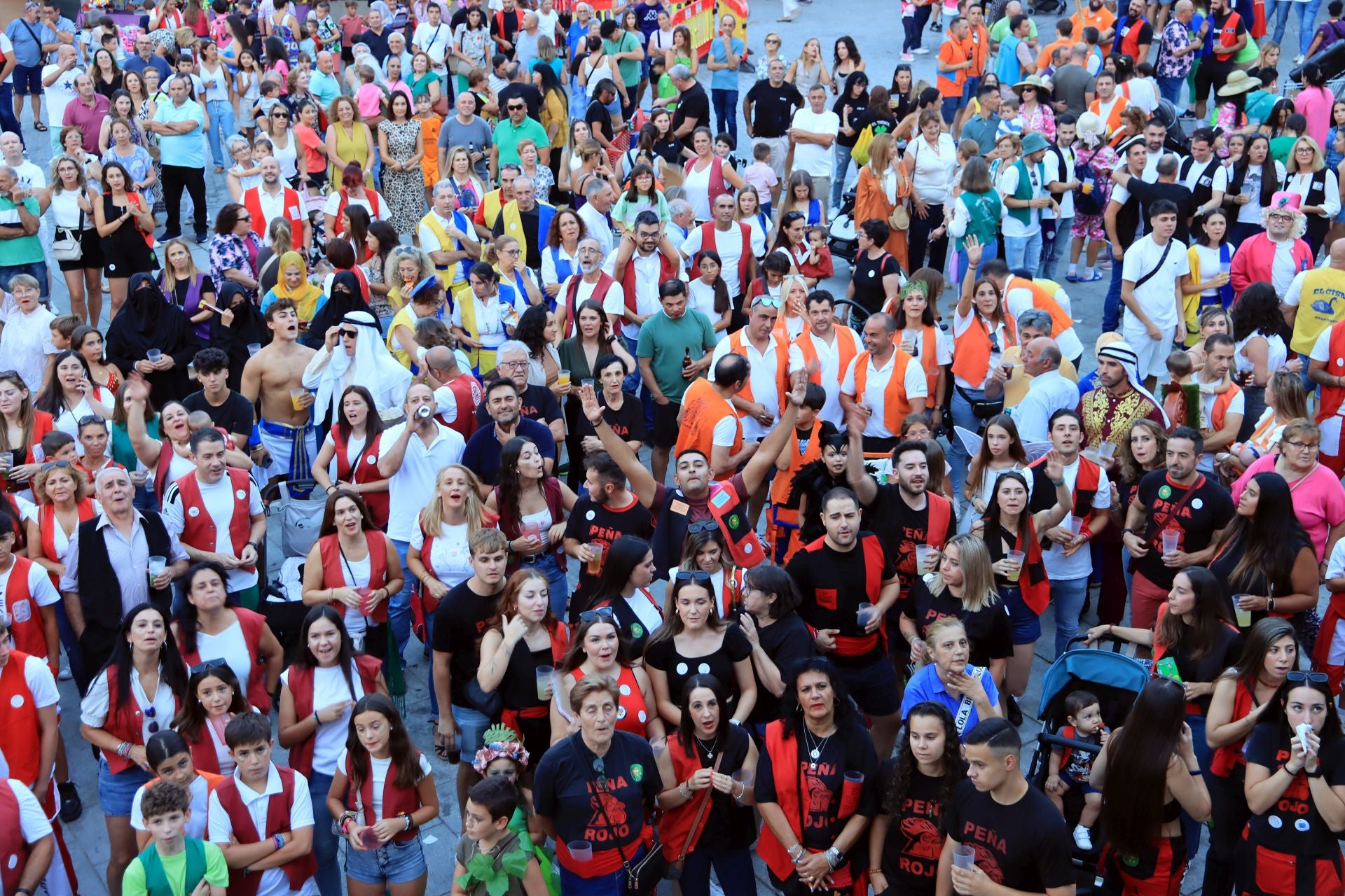 Fotografías del comienzo de las fiestas en Villacastín