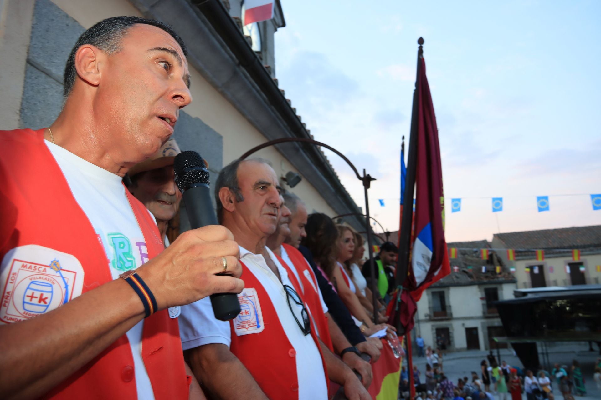 Fotografías del comienzo de las fiestas en Villacastín