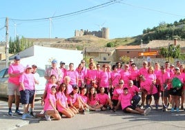 Participantes en la marcha.