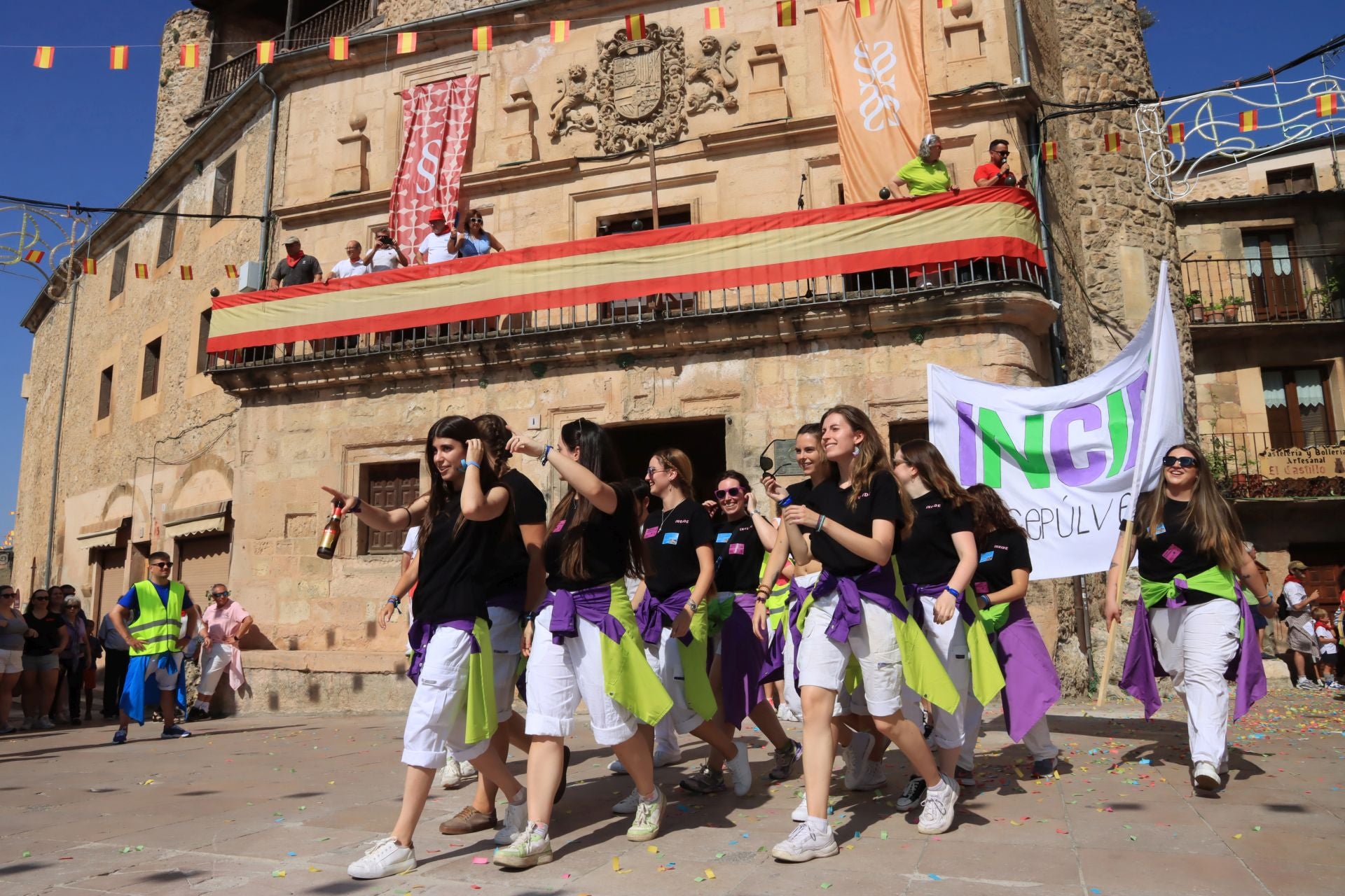 Fotos del inicio de las fiestas de Sepúlveda