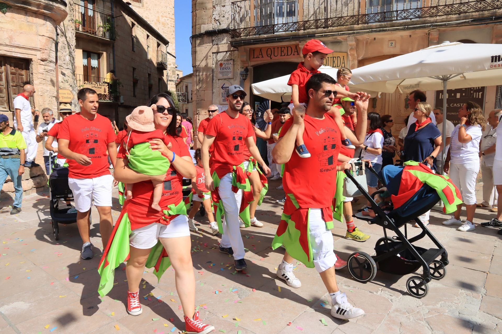 Fotos del inicio de las fiestas de Sepúlveda