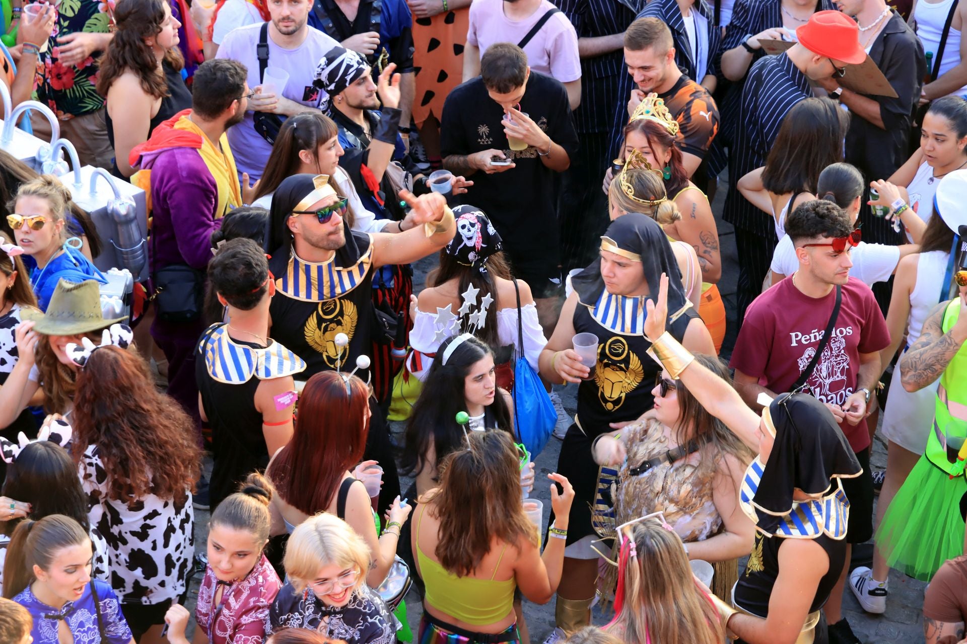 Fotos del inicio de las fiestas en el Real Sitio de San Ildefonso