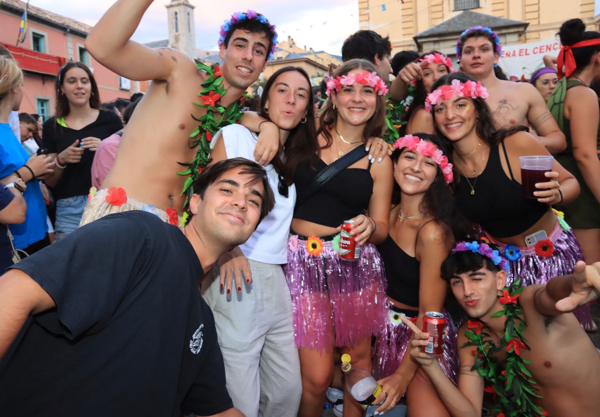 Fotos del inicio de las fiestas en el Real Sitio de San Ildefonso