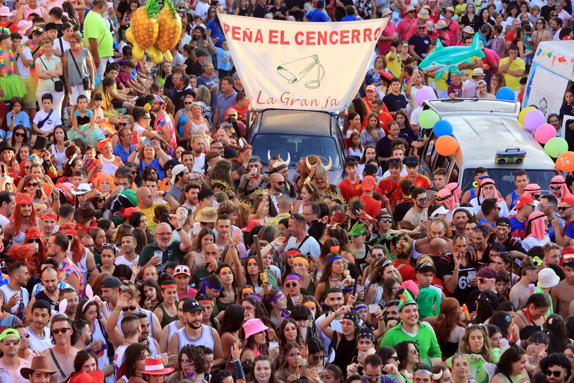 Fotos del inicio de las fiestas en el Real Sitio de San Ildefonso