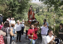 Procesión de San Bartolomé en Fompedraza